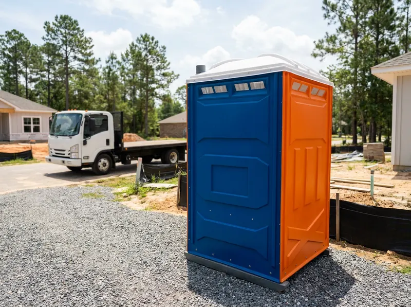 Construction Site Portable Toilet Rental in Crestview, FL